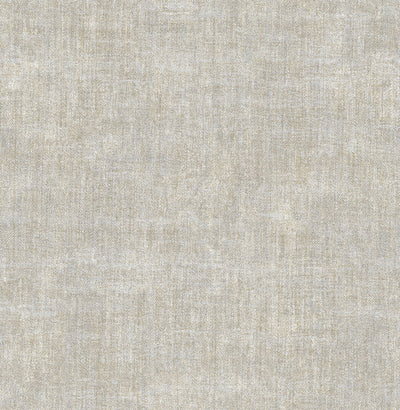 Gramercy Grey Linen Wallpaper Wallpaper