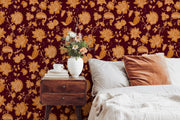Floral Toile Wallcovering