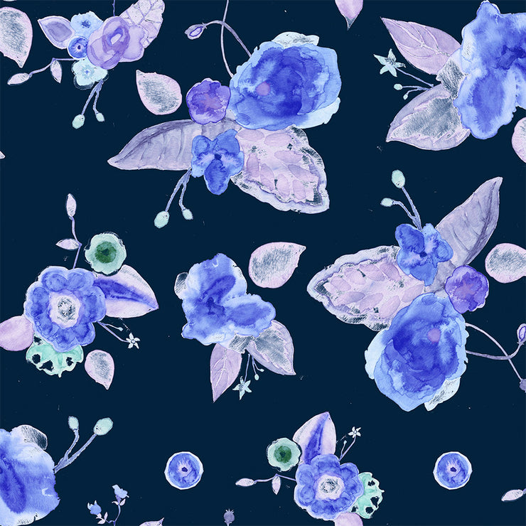 Watercolor Bouquet - Cluster Wallpaper