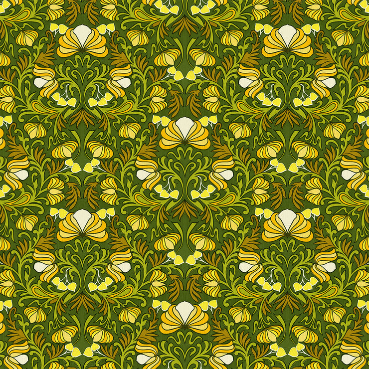 Gardenia - Green Wallpaper