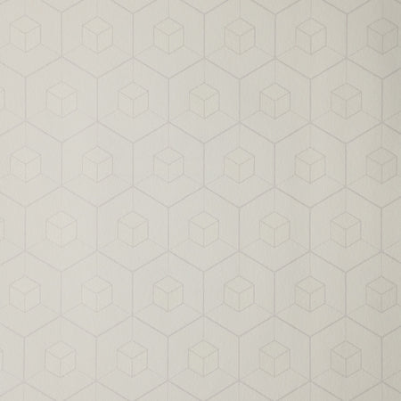 Cube Wallcovering - Soft Grey