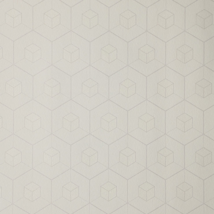 Cube Wallcovering - Soft Grey