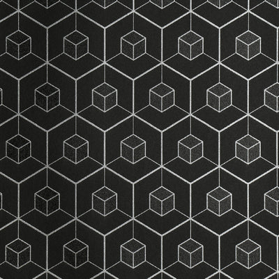 Cube Wallcovering - Black
