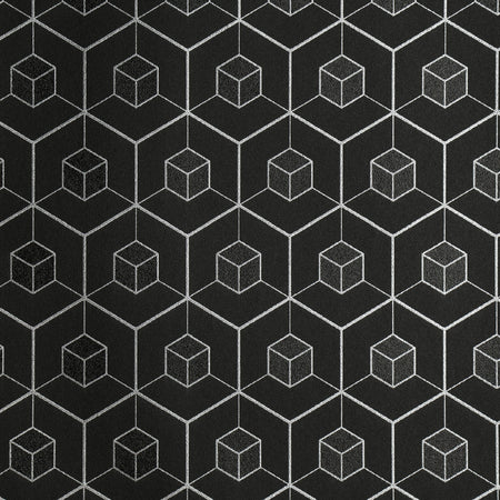 Cube Wallcovering - Black