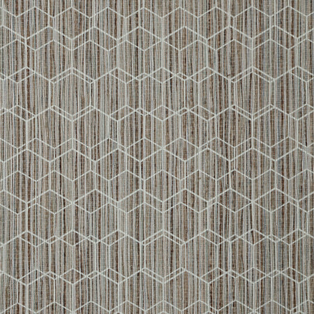 Wire Hex Wallcovering - Grey