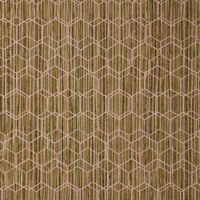 Wire Hex Wallcovering - Tan