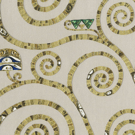 Stoclet Wallcovering - Cream