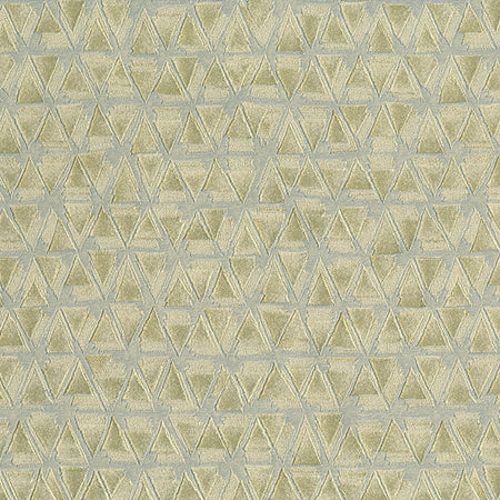 Geometrico Phoenix Wallcovering - Celadon