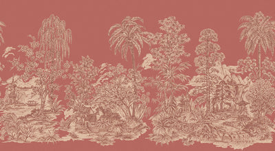 Mandalay Coral Wallcovering