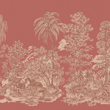 Mandalay Coral Wallcovering