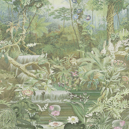 Coari Green Wallcovering