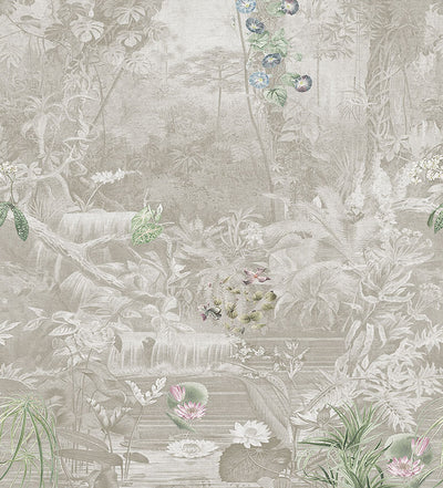 Coari White Wallcovering