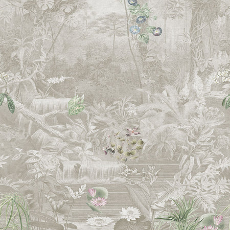 Coari White Wallcovering