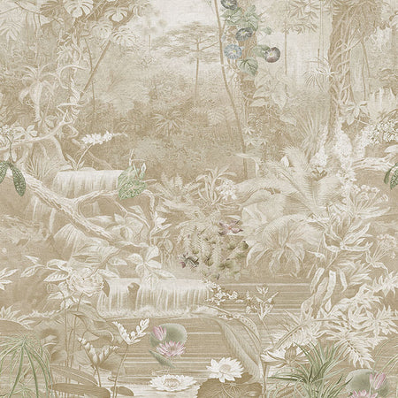 Coari Sepia Wallcovering