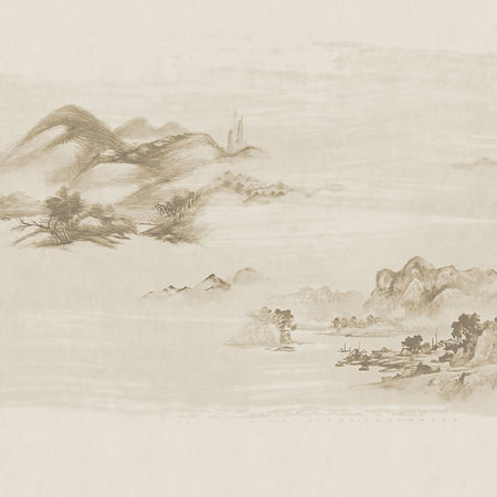 Kawa Sepia Mural