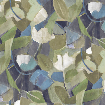 Siwa Blue Green Mural
