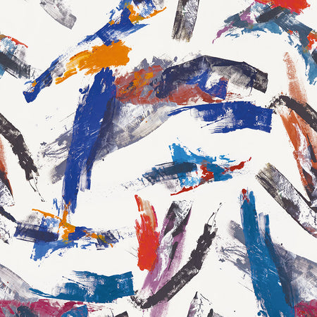 Jack Red Blue Wallcovering