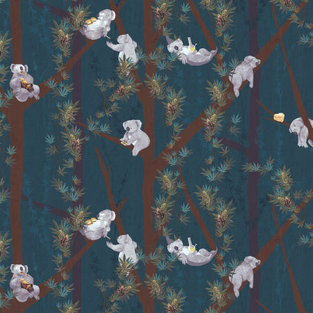 Kushy Koalas Wallcovering - Ganja