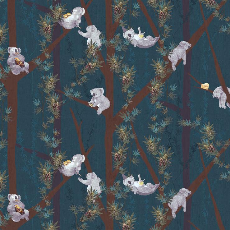 Kushy Koalas Wallcovering - Ganja