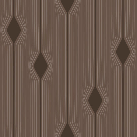 Diamond Stripes - Brown Wallpaper