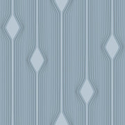 Diamond Stripes - Grey Wallpaper