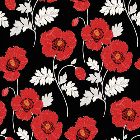 Poppycock Wallcovering - Rouge