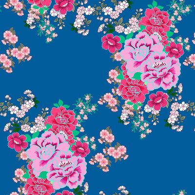 Chinese Silk Wallcovering - Royal