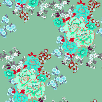 Chinese Silk Wallcovering - Jade