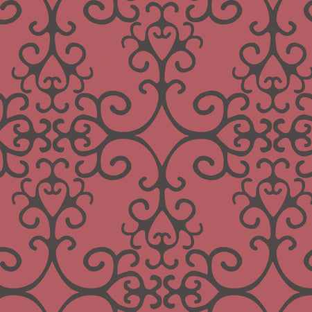 Bauble Wallcovering - Coral