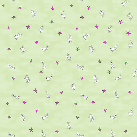 Bunnies Wallcovering - Grassy Fields
