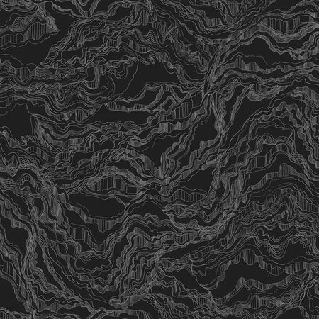 Shale Wallcovering - Carbon