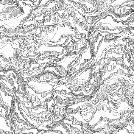 Shale Wallcovering - Ink