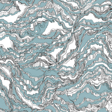 Shale Wallcovering - Pool