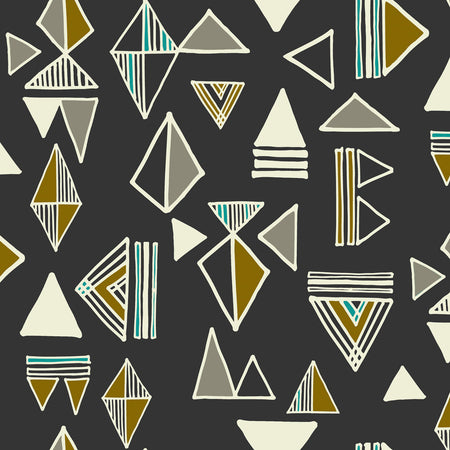 Tom Tom Wallcovering - Slate