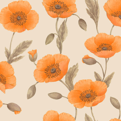 Papaver Wallcovering - Citrus