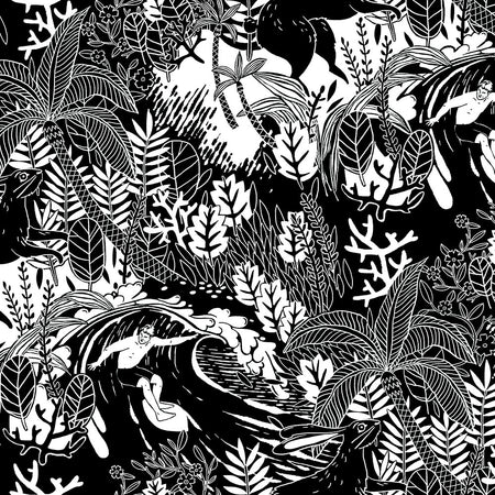 Surfs Up Wallcovering - Barrel