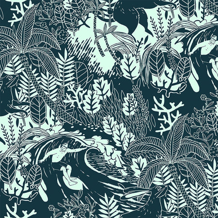 Surfs Up Wallcovering - Pipeline