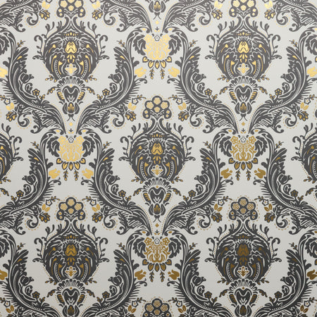 Heirloom Wallcovering - Gold and Cream