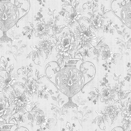 Amphora Wallcovering - Graphite