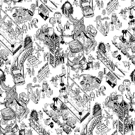 Galacticon Wallcovering - Kapow!