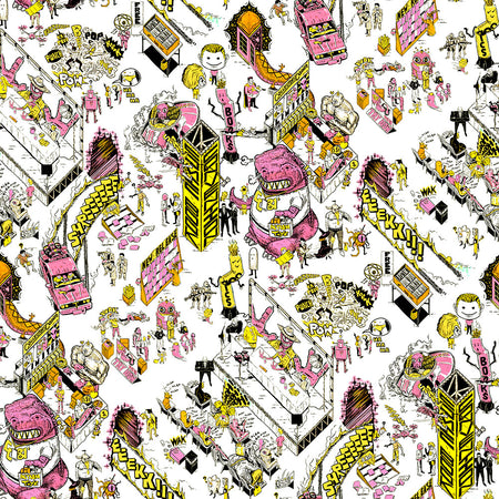 Galacticon Wallcovering - Wham!