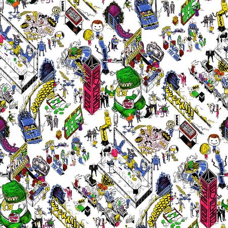 Galacticon Wallcovering - Zap!