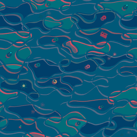 Swim Club Wallcovering - Freestyle