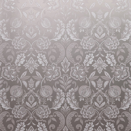 Charlemagne Wallcovering - Antique Silver