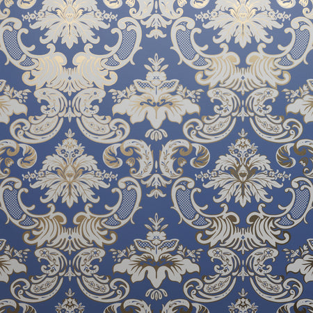 Madison Wallcovering - Estate Blue