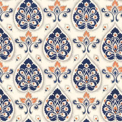 Spade Wallcovering - Blue