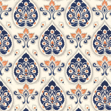 Spade Wallcovering - Blue