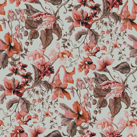 Rosemallow Wallcovering - Gizo