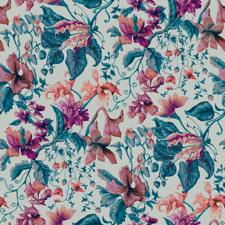 Rosemallow Wallcovering - Kirakira