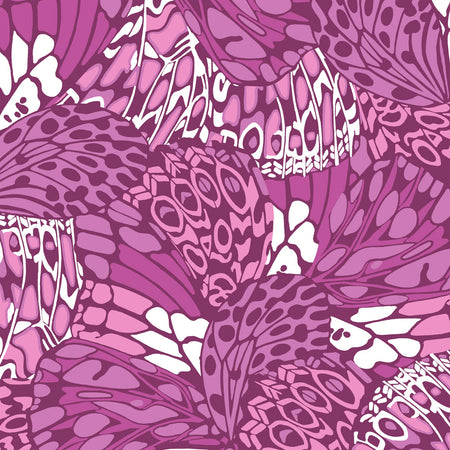 Butterfly Wallcovering - Pink